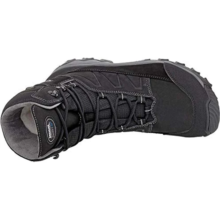 Meindl Sella GTX Herren Winterstiefel, robuste Outdoorschuhe mit hochwertiger Woll-Innenausstattung, schwarz, Größe 42,5 – Bild 6