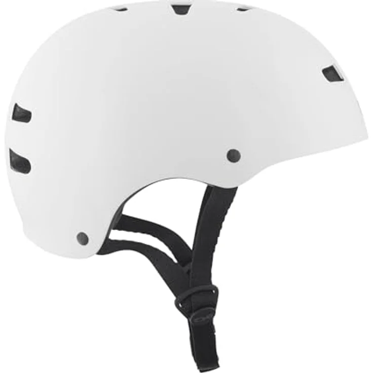 TSG Halbschalenhelm, Skate-/BMX-Helm mit stabiler ABS-Außenschale, weiß gespritzt, individuell anpassbar – Bild 3