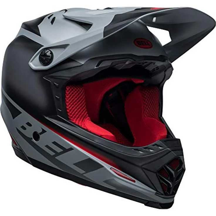 Bell Full-9 Fusion Mips, Downhill Helm in Grau, Größe XS (51-53), mit Premium-Glasfiber und MIPS-Technologie – Bild 3