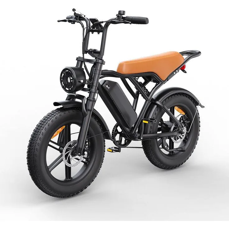 PiXELPiLOT T8S E-Bike, 20 Zoll, 48V 15,6Ah Akku, 7-Gang, 4.0 Zoll Reifen, Scheibenbremsen, Federung, bis 150 kg Traglast