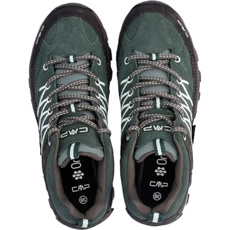CMP Campagnolo Women's Rigel Low Trekking Shoes, Wasserdicht, Atmungsaktiv, Größe 37, Trek Green – Bild 5