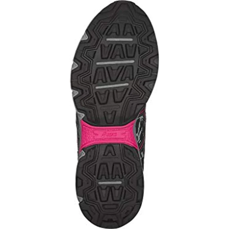 Asics Gel-Venture 6, Laufschuhe mit Gel-Technologie und trailspezifischem Traktionsmuster, Schwarz/Schwarz, Größe 42.5 – Bild 3