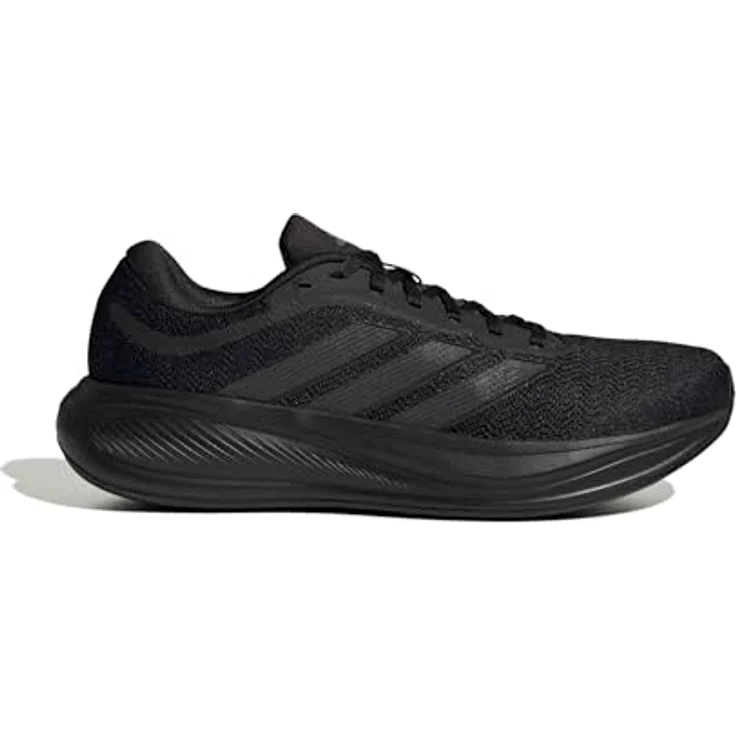 adidas Response Runner 2 Herren Laufschuhe, Schwarz, mit optimaler Dämpfung und atmungsaktivem Mesh-Obermaterial – Bild 3