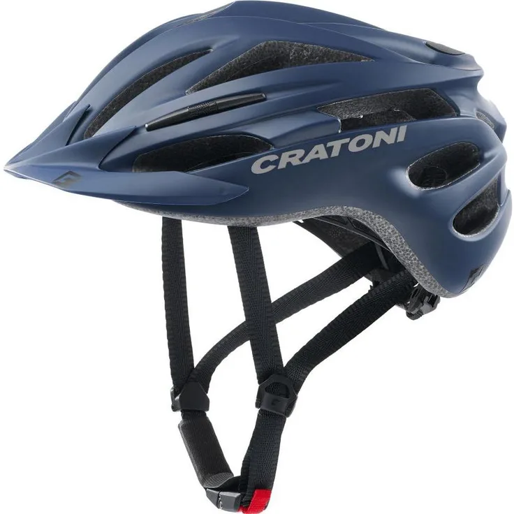 Cratoni PACER, Velohelm (54 - 58 cm) mit 20 Ventilationsöffnungen, Steplock Schloss und LFS Grössenverstellsystem