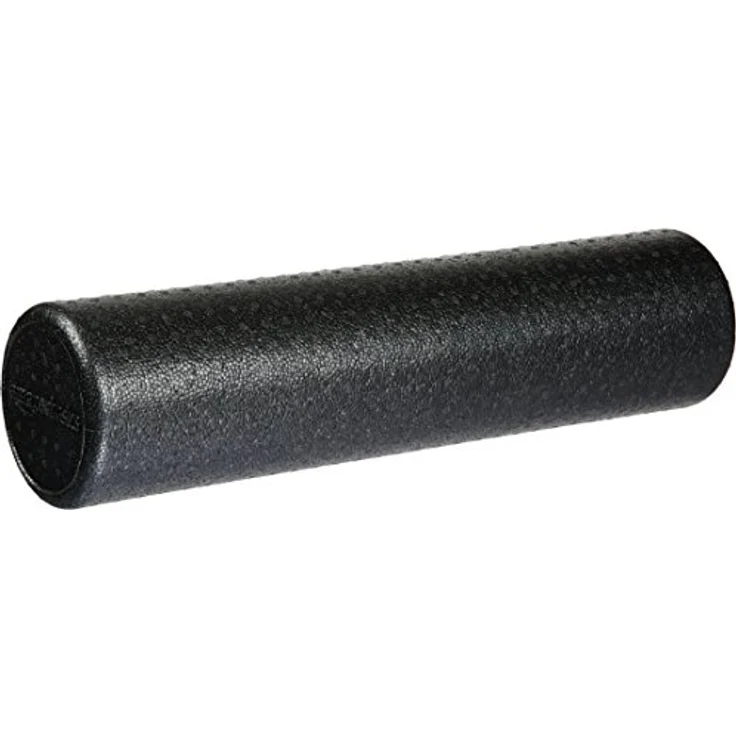 Amazon Basics Hochdichte Schaumstoffrolle, rund, 60 cm, Schwarz, ideal für Gleichgewichtstraining und Rehabilitation, leicht und langlebig – Bild 1