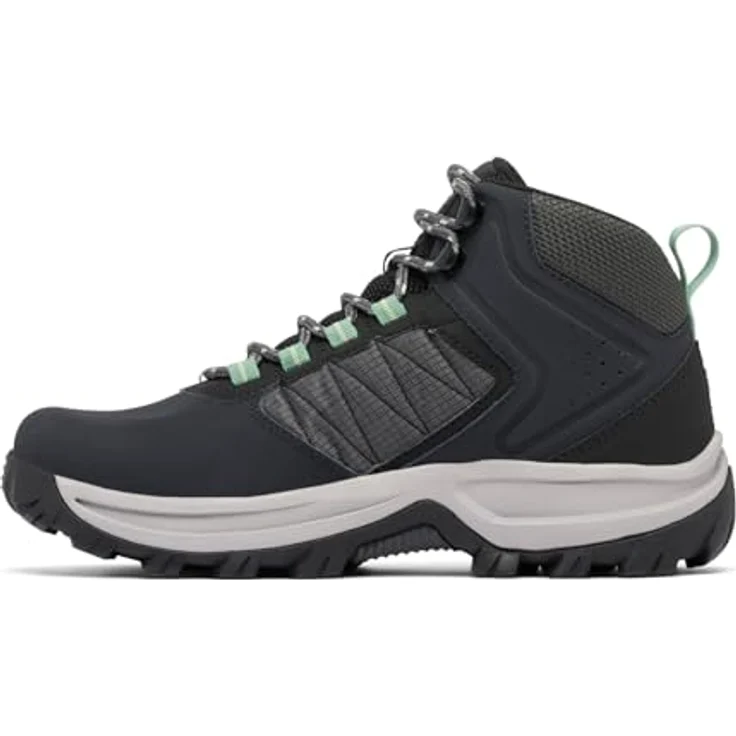 Columbia TRANSVERSE™ HIKE WATERPROOF, Damen Wanderschuhe mit atmungsaktiver Konstruktion und griffiger Gummi-Außensohle, Schwarz (40) – Bild 7