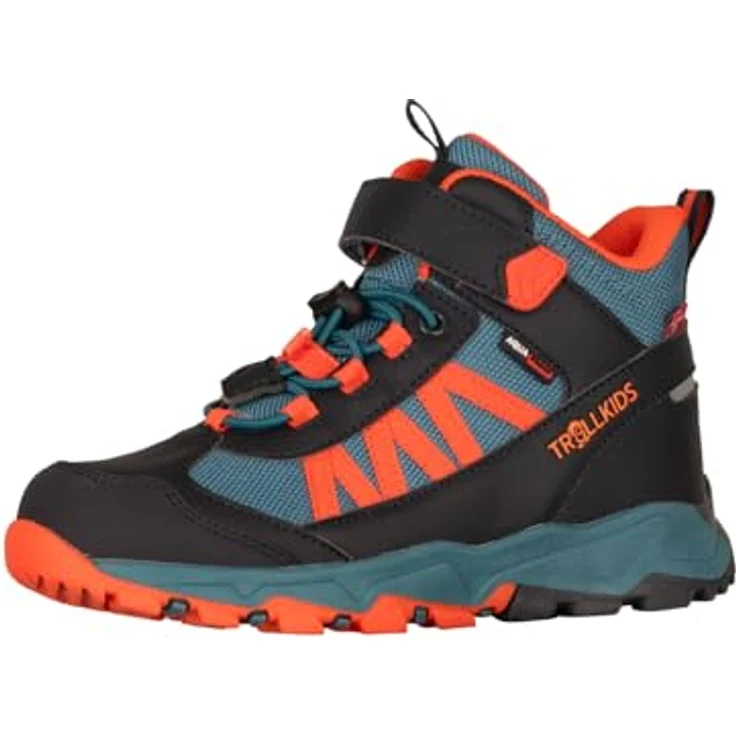 TROLLKIDS KIDS TRONFJELL HIKER MID, Wasserdichte Wanderschuhe mit hoher Dämpfung und sicherer Gummi-Sohle – Bild 7