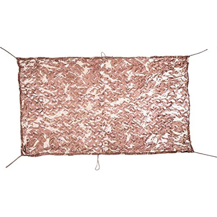 NINAT Tarnnetz Camouflage Netz 2Mx5M, 3D-Tarnmaterial für Jagd und Outdoor, leichtes 150D-Polyester, vielseitig einsetzbar – Bild 2