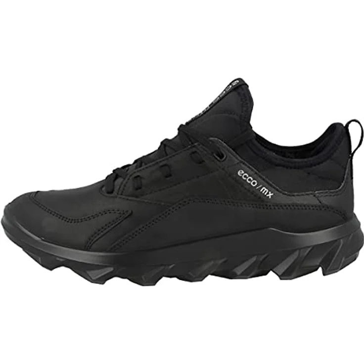 Ecco Mx Gtx, Damen Wanderschuhe, Schwarz, atmungsaktives Obermaterial, robuste Gummisohle, individuelle Schnürung – Bild 1