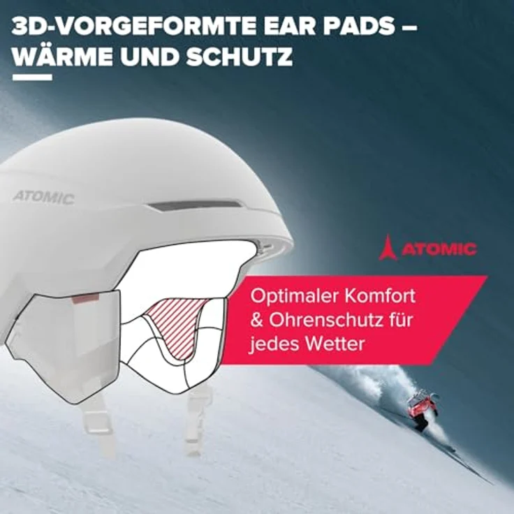 Atomic Savor Visor Photo, Skihelm (51 - 55 cm, S) mit Holo Core-Innenkonstruktion und Photochromic Lens Technologie – Bild 8