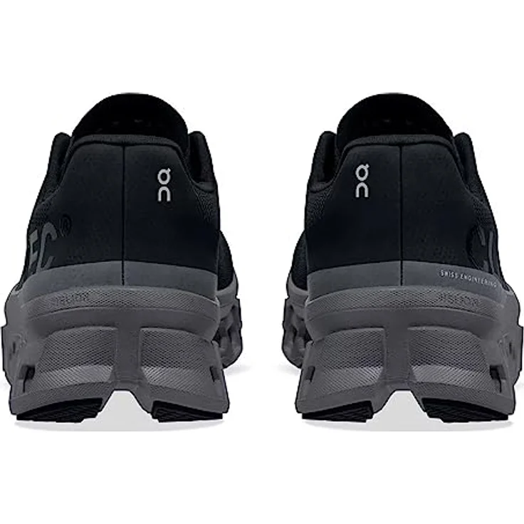 On Running Cloudm ster, Damen Laufschuhe für Roadrunning, Größe 40.5, Schwarz, atmungsaktiv und robust – Bild 5