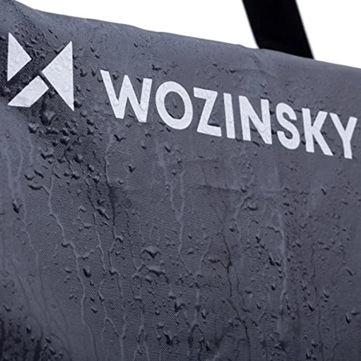 Wozinsky Waterproof Scooter Cover WSB5BK, schwarzes Scooter Bag mit langen Tragegurten, wasserdicht und schmutzresistent – Bild 9