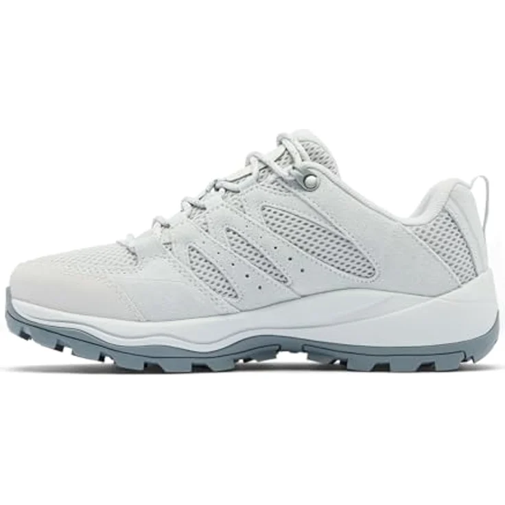 Columbia Redmond IV Breathe 2150231063, Damen-Wanderschuhe mit Leder-Overlays, atmungsaktiv und dämpfender Zwischensohle, grau – Bild 8