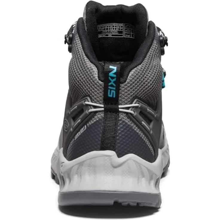 Keen W Nxis Evo Mid WP, Damen Wanderschuhe mit Komfort für Speed Hiking, Größe 38, Grau – Bild 7