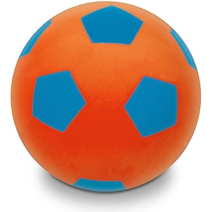 OTTO Softball Weichschaumball Fußball, Optimal für Kinder und Anfänger, Orange-Blau/Pink-Blau/Grün-Blau, 62-66 cm – Bild 3