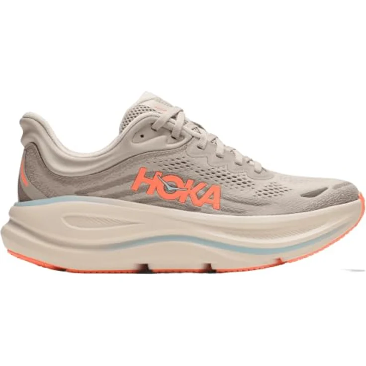 Hoka One One Bondi 9, Laufschuh mit hoher Dämpfung, River Rock Grey / Mineral Ore, Größe 42 – Bild 6