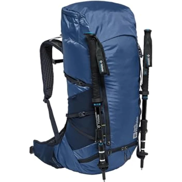 Jack Wolfskin Prelight Vent 30 Wanderrucksack, 60 cm, blau, 100% Polyamid, Maße: 29 cm x 26 cm x 60 cm – Bild 5