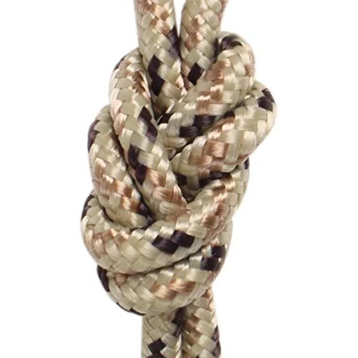 normani Polypropylen-Seil, belastbar bis 250 kg, wüstentarn, 5mm/15m, abriebfest und wasserabweisend – Bild 3