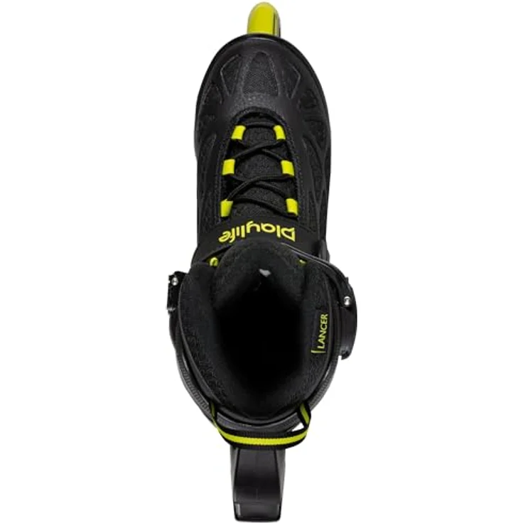 Playlife Lancer 84 Skates Herren, urbane Rollschuhe mit 84-mm-Rädern, dunkelschwarz, für Anfänger und Fortgeschrittene – Bild 4