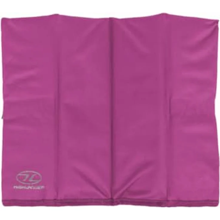 Highlander Sitzmatte Folding Sit Mat, 3-fach faltbar aus 100% Polyester, EPE Schaumstoff-Füllung, Pink – Bild 1