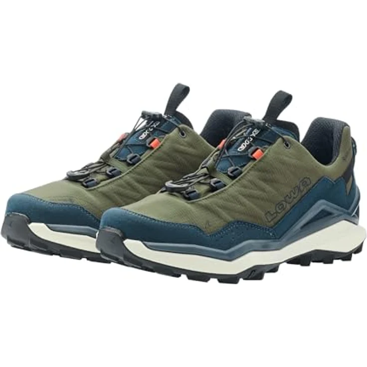 Lowa Maddox Pro GTX Lo SL, Multifunktionsschuhe für Herren, wasserdicht, Navy/Oliv, EU 42 – Bild 6