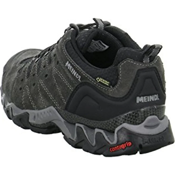 Meindl Herren Wanderschuhe Schnürschuhe, Größe 44, Grau, flacher Absatz 2 cm, normale Breite – Bild 3