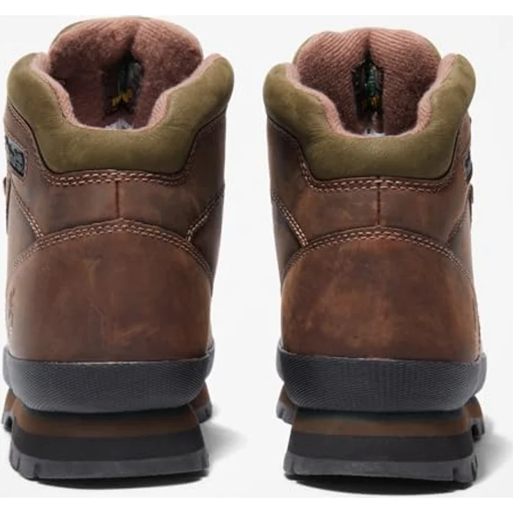 Timberland Euro Hiker F/L, Wanderschuh aus flexiblem Leder mit hohem Schaft für optimalen Halt, schwarz – Bild 7