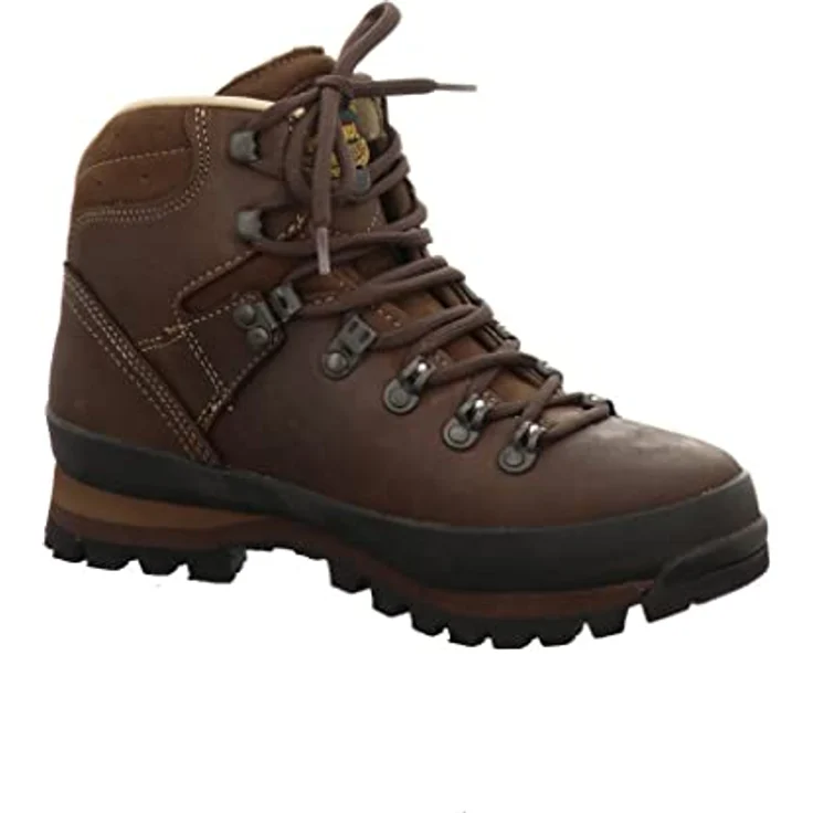 Meindl Borneo Lady 2 MFS, Damen Wander-Trekkingstiefel aus Nubukleder, dunkelbraun - nougat, 650g pro Schuh – Bild 4