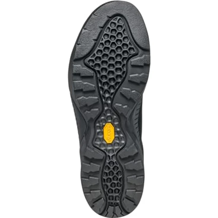 Scarpa Mojito Herren Wanderschuh, wasserabweisendes Suede Leder, Schnürsystem bis zu den Zehen, Schwarz, Größe 40.5 – Bild 7