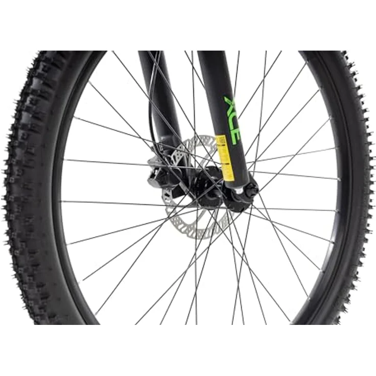 Axess BRASH Hardtail Mountainbike, 29 Zoll, Aluminiumrahmen, 21 Zoll, hydraulische Scheibenbremsen, schwarz – Bild 5