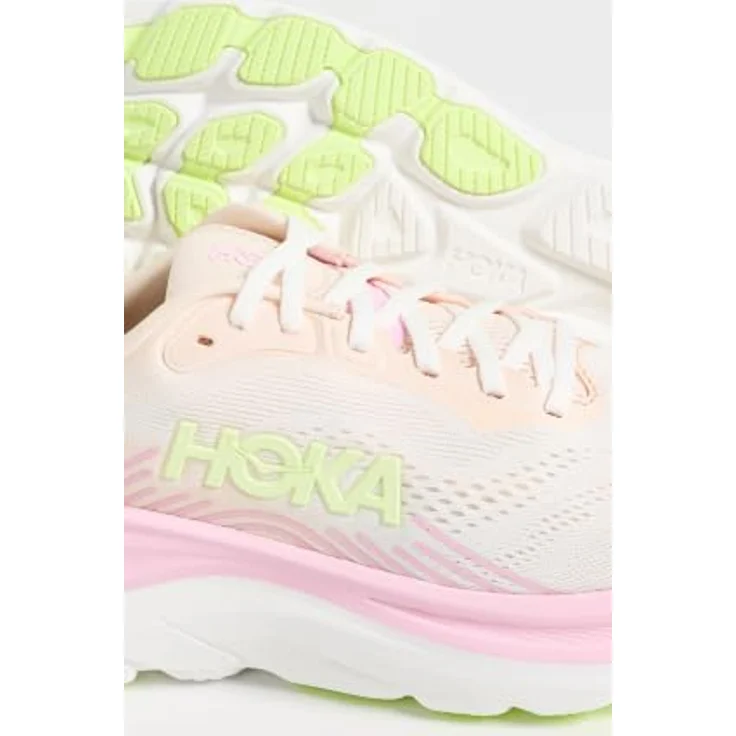 HOKA ONE ONE CLIFTON 11 Damen Laufschuh, neutraler Dämpfungsschuh mit weichem Meta-Rocker™, Tangerine Glow/White, Größe 38 – Bild 4