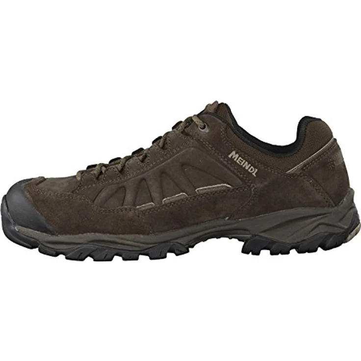 Meindl Herren Wanderschuhe Nebraska 3447, Leichte und bequeme Trekkingschuhe aus Nubuk- und Veloursleder, atmungsaktiv, wind- und wasserdicht – Bild 2