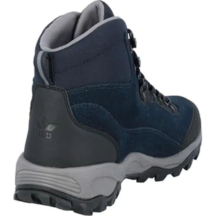 Lico Trekkingstiefel Milan, Outdoorschuh aus Veloursleder mit Gummilaufsohle und Textilinnenmaterial – Bild 4