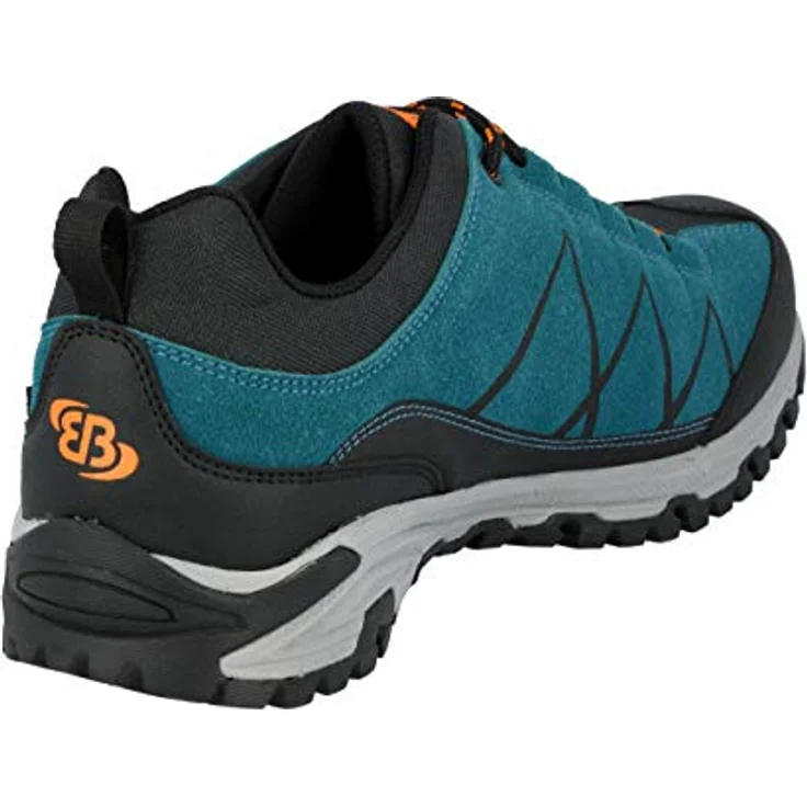 Brütting Kansas, Herren Wanderschuhe, robustes Synthetik-Obermaterial, farblich grün, Größe 44 – Bild 5