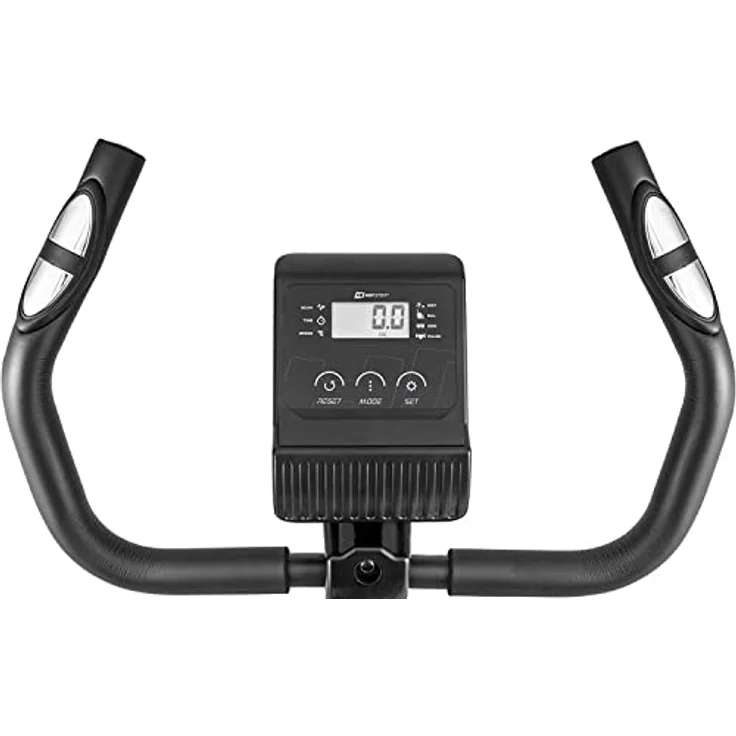 Hop-Sport HS-015H Heimtrainer Fahrrad für Zuhause - kompaktes Fitnessbike ideal für Senioren - Fitnessfahhrad mit Trainingscomputer für EIN max. Nutzergewicht von 120kg Rot - Preisvergleich – Bild 5