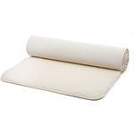 bodhi Yogamatte Schurwoll-Yogamatte VISHNU Premium (umsäumt) 75 x 200 cm, weiche Schafschurwolle, rutschfeste Unterseite