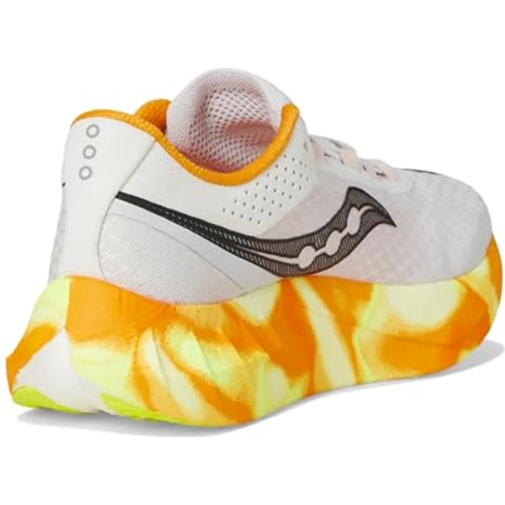 Saucony Endorphin Pro 4, Laufschuhe in FOG/PEEL, sportlicher Stil, Schnürung – Bild 5