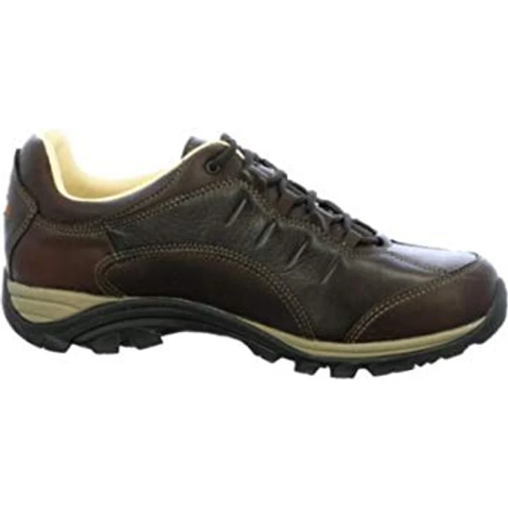 Meindl Herren Ascona Identity Wanderhalbschuh, Echtleder in dunkelbraun, robuste Vibram-Sohle, Größe 41.5 – Bild 4