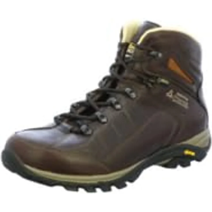 Meindl Tessin Identity, leichter Herren-Wanderschuh aus Anilinleder mit GORE-TEX® und Vibram® Sohle, dunkelbraun 47 – Bild 7