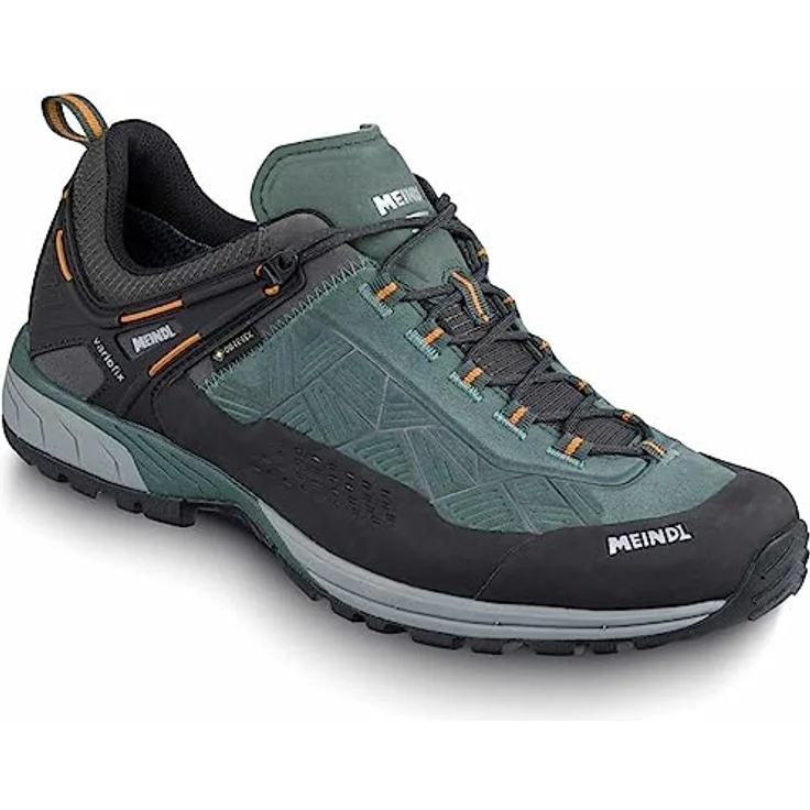 Meindl Top Trail GTX Herren Wanderschuhe, wasserdicht mit GORE-TEX®-Membran, Loden/Orange, Größe 47 – Bild 2