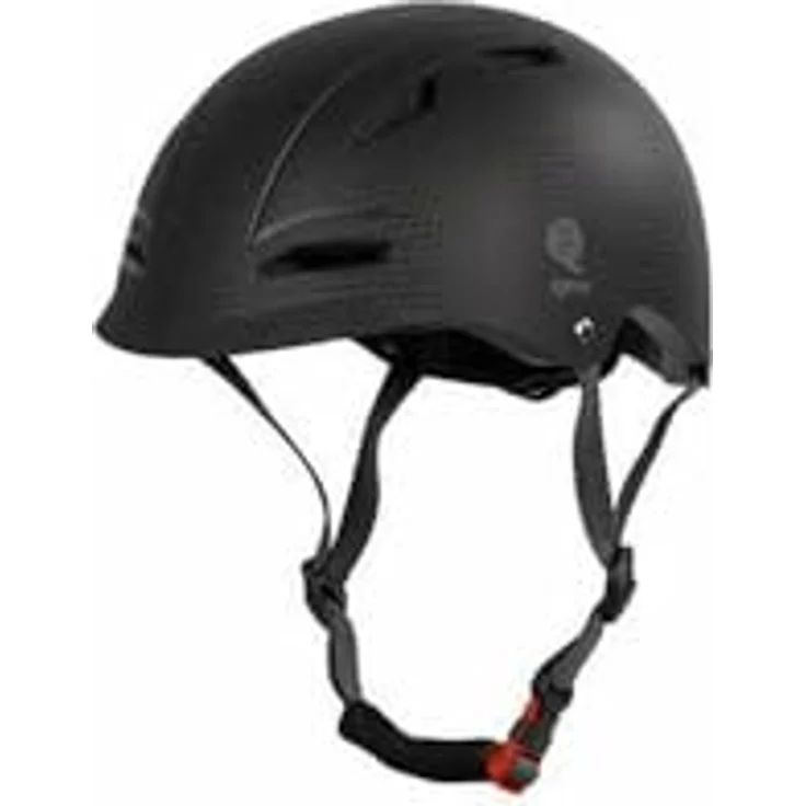 Qplay Kinderhelm, Schwarz, Größe 52-58 cm für Kinder, leicht und robust – Bild 3