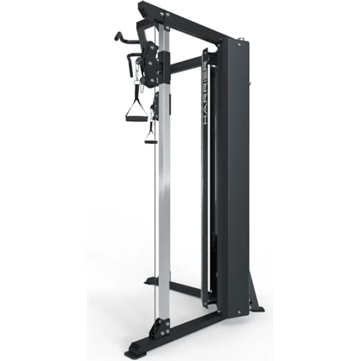 ATLETICA Harrier Kabelzugstation, 1:2 & 1:1 Übersetzung, 2x 90kg Gewichtsblock, Edelstahl-Komponenten, dualer Kabelzug, Functional Trainer – Bild 6
