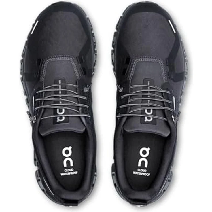 On Running Cloud 6 WP, Damen Laufschuhe mit CloudTec®-Technologie, ultraleicht und atmungsaktiv, Schwarz, Größe 37 – Bild 4