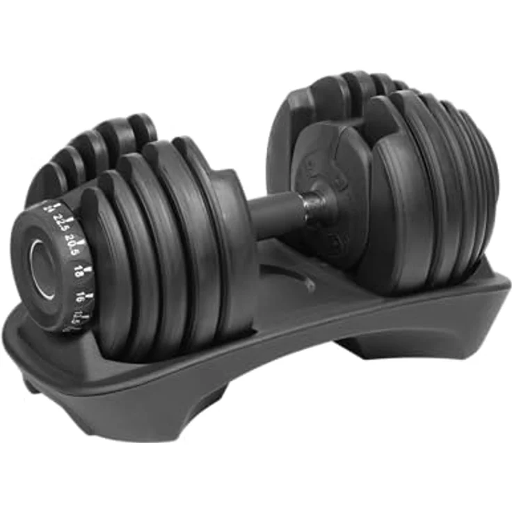Rebel Verstellbare Hantel aus Gusseisen 24 kg, RBA-2303, vielseitig für Krafttraining zu Hause geeignet – Bild 1