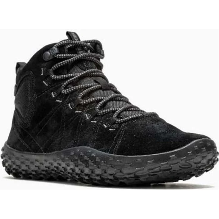 Merrell Wrapt, Herren Wanderschuhe, wasserdicht, schwarz, Größe 46, mit Merrell Quantum Grip Gummisohle – Bild 4