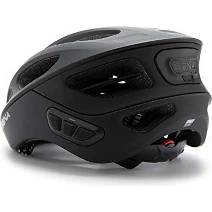 Sena R1 Smart Fahrradhelm, Bluetooth 4.1, matte schwarze Ausführung, Größe L, mit Advanced Noise Control™ und Intercom-System bis 900 m – Bild 9