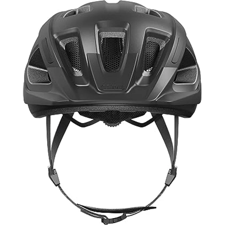 ABUS Fahrradhelm Aduro 3.0 - Dunkelgrau, Größe M - City-Helm für Damen und Herren, sportlich und stilsicher, optimierte Ventilation und LED-Lichtoption – Bild 2