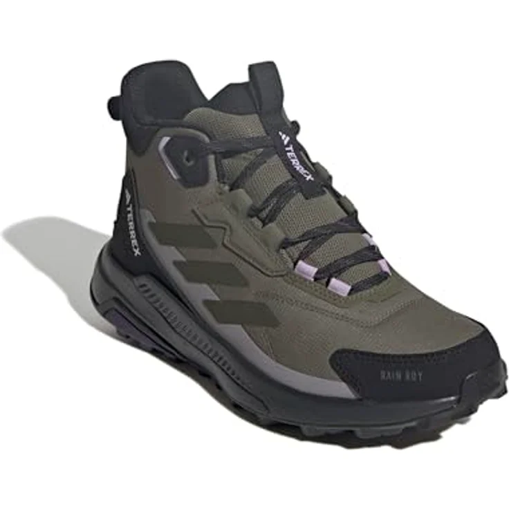 adidas TERREX ANYLANDER MID RAIN.RDY, Wasserdichter Wanderschuh mit Traxion Außensohle, Halbhoher Schaft, Recyclingmaterialien – Bild 4