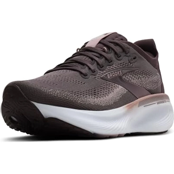 Brooks Adrenaline GTS 25, Stabile Laufschuhe mit DNA LOFT-Mittelsohle und GuideRails™-Support-System, Raisin/Woodrose/White, Größe 38.5 – Bild 7