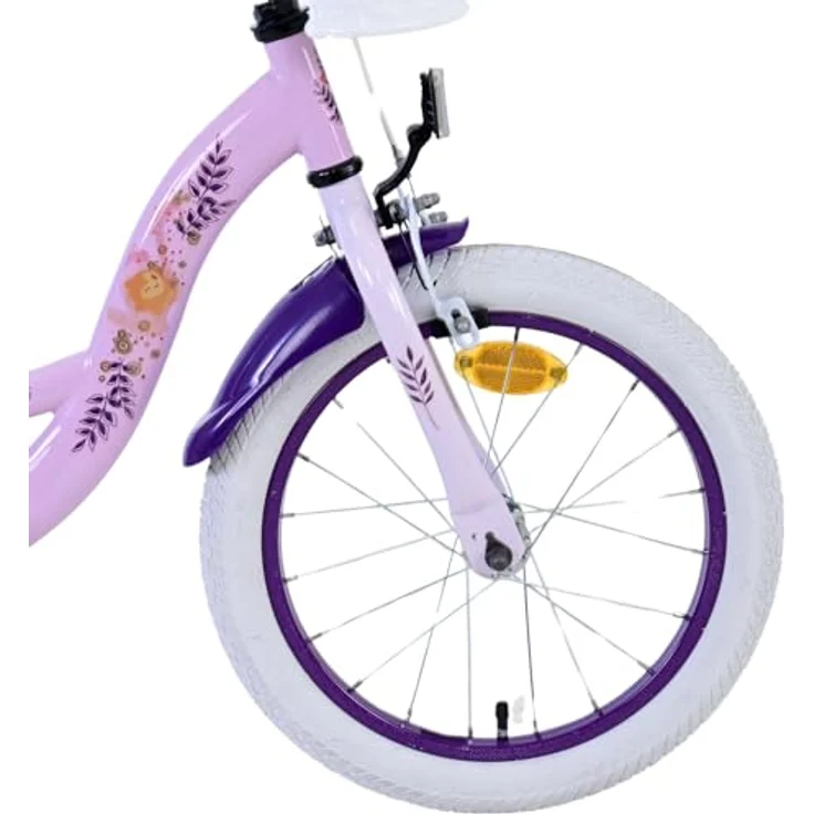 Volare Kinderfahrrad Disney Wish, 1 Gang, ohne Schaltung, lila, 16 Zoll – Bild 4